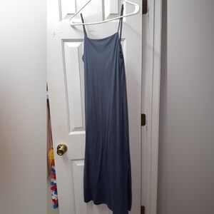 Francesca's Collections Blue Midi Dress